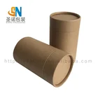 Custom Printed Empty Tea Paper Cardboard Tubes Round Carton Box Tea Packaging Can
