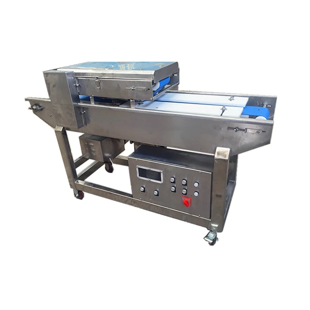 automatic electric fresh meat fish beef strip chicken breast cutter machine