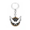 Hot The Division Metal Keychains Classical Design Tom Clancy Enamel Keyrings For Friend's Gift