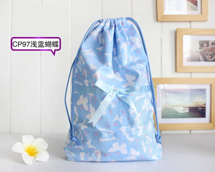 item name wholesale custom cotton printed drawstring gift bag