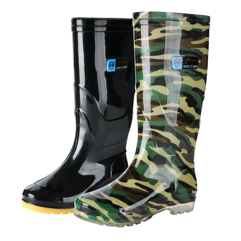 Waterproof Shoe Long Rubber Designer Fashion Black Pvc Transparent Men Neoprene Rain Boots, Black/camouflage/customized
Waterproof Shoe Long Rubber Designer Fashion Black Pvc Transparent Men Neoprene Rain Boots, Black/camouflage/customized