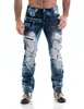 Royal wolf denim manufacturer 2017 European Italian style jeans men slim rock gothic denim jeans