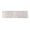 Customized wireless silicone mini portable bluetooth foldable keyboard for tablet