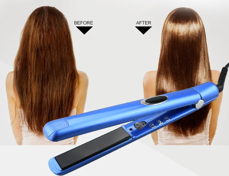 Wholesale private label fast mini 1 inch professional ceramic ionic hair iron steam styler infrared hair straightener