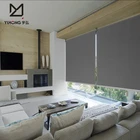 Roller type and horizontal pattern motorized window roller blinds