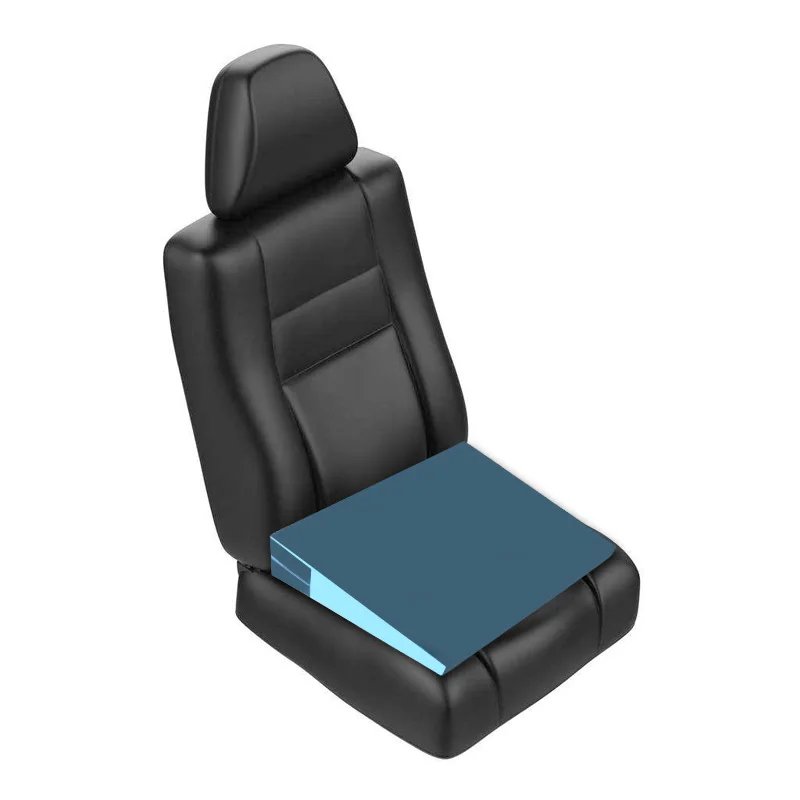 High Density Sitting Pad Foam Bolster Wedge Cushion Car Seat Back
