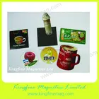 Custom decorative soft pvc fridge magnet