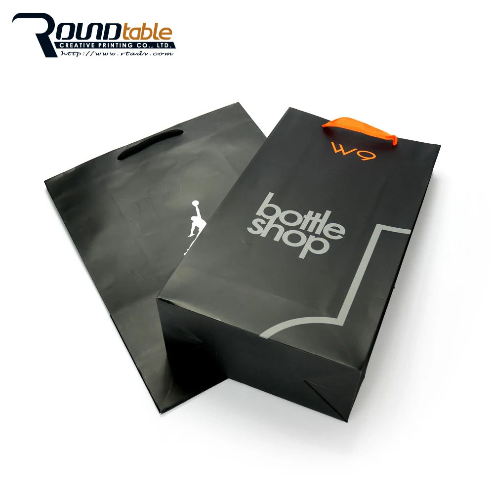 sale gift shopping paper bag with logo for clothing packaging