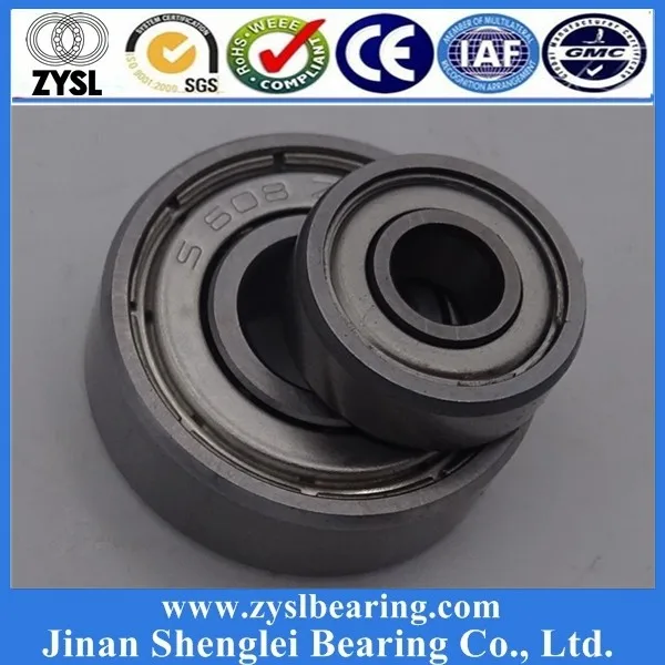 Factory supplier all brands ball bearing dimension SS605 SS606 SS607