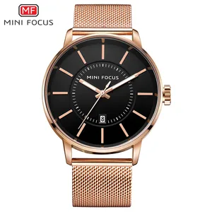 wholesale cheap custom simple mini focus quartz rose golden