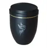 Rounded Modern Design Beautiful Outdoor Metal Urns Funeral