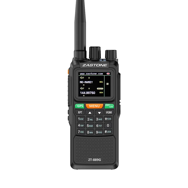 2018 ZASTONE ZT-889G VHF and UHF LCD display calling police 10w GPS navigation dual band transceiver two way radio, Black
2018 ZASTONE ZT-889G VHF and UHF LCD display calling police 10w GPS navigation dual band transceiver two way radio, Black