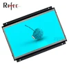 12" lcd frameless lcd advertising player with push button
