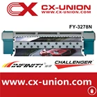 Top Quality 720-1440 dpi outdoor flex banner plotter 10ft large format inkjet photo printing machine
