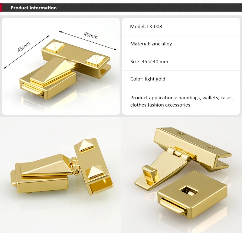 Bag Accessories Lock
