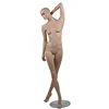 hot sale full body clothing store female realistic face curvy fiberglass mannequin woman for clothes