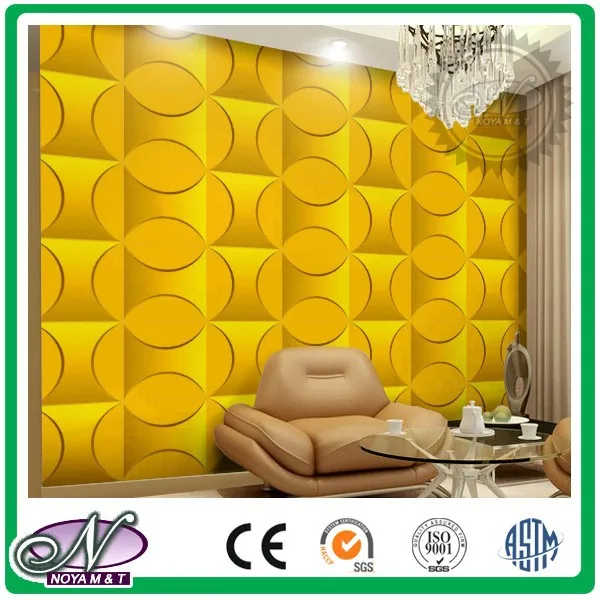 Beautiful luxury health 3d wall panel bamboo