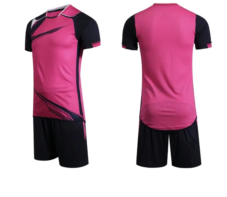 Newest Cheap Plain Football Kits Pink 