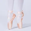 Wholesale High Quality Professional Girls Satin Pink Ballet Dance Pointe Shoes