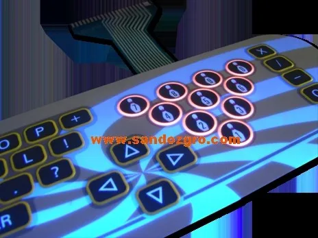 membrane switches transparent UV insulation ink