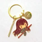 Promotional Gift Advertising Custom Mental Cartoon Suit For Car KeychainMetal Key Chain Keyring Key Ring Pendant