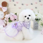 Wholesale Pet Dog Clothes Summer Wedding Dress Princess Style