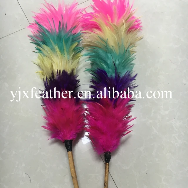 hot sale long size colored feather dusters car duster dacia