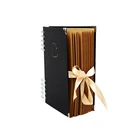 High Quality Luxury Design Personalized Black Cover 12x12 Baby Scrapbook Photo Album