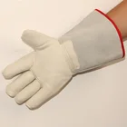 Seeway Low/Heat Temperature Proof Glove with Leather Palm Sewn