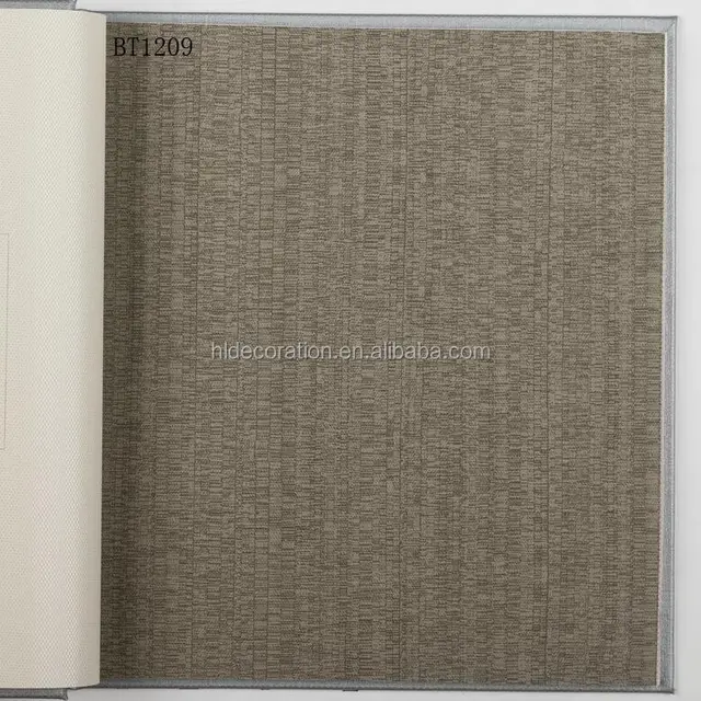 BT1209 Classic Design Commerce Wall Decor Fabric Vinyl Paper
