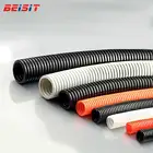Resistance To Abrasion And UV Electrical PVC Flexible Corrugated Electrical Conduit Pipe