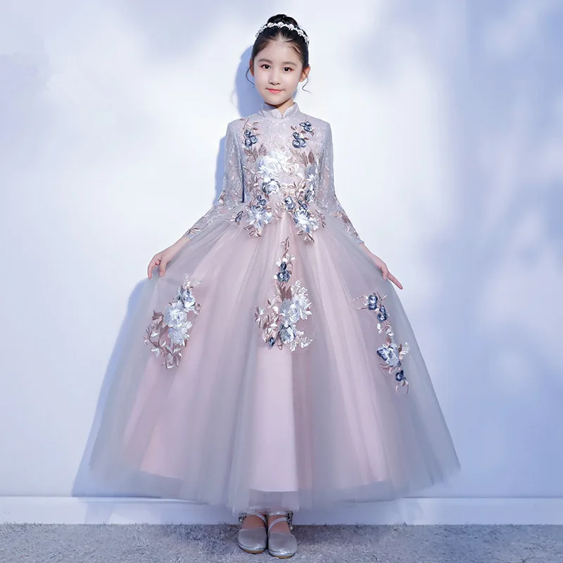 LSW219 2019 new children's dress princess dress children's catwalk piano costume girls dress
LSW219 2019 new children's dress princess dress children's catwalk piano costume girls dress