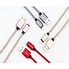 High Quality Nylon Braided 1M 3FT Mobile Phone 2.4 A Data Charging USB Cable for Apple