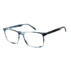2019 Fashionable Oversized Square Shape Reading Glasses with Blue Demi