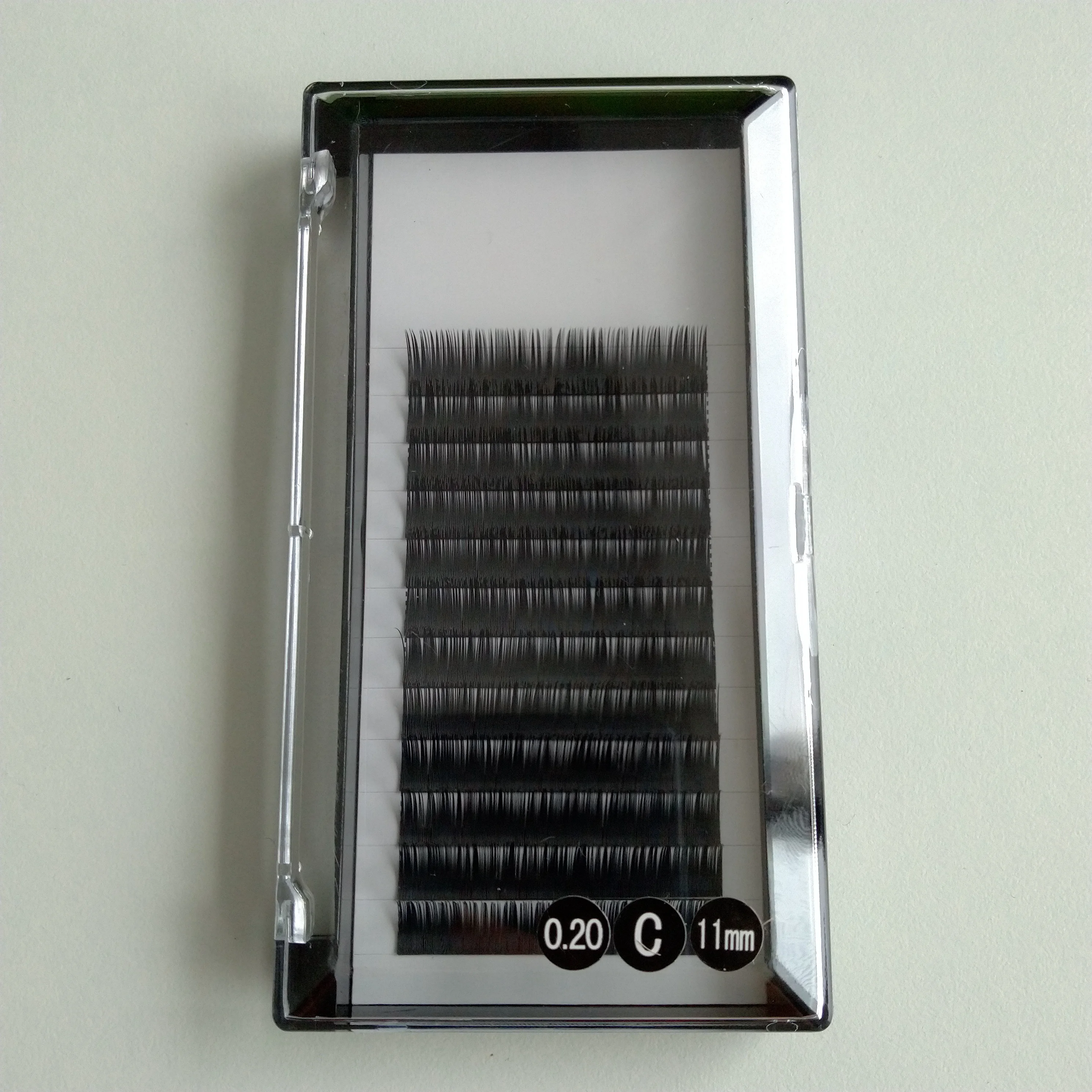 0.20 C 11mm individual eyelash extensions custom package 2019 new style, Natural black
0.20 C 11mm individual eyelash extensions custom package 2019 new style, Natural black