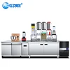 Custom Made Bubble Milk Tea Equipment Refrigerate Bar Work Table for Kitchen