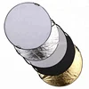 5-in-1 110cm 43" Portable Collapsible Light Round Photography Reflector for Studio Multi Photo Disc