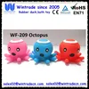 Soft mini octopus toys/rubber octopus baby toy