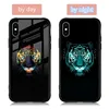 New style night light mobile phone case for iphone 7 plus wholesale luminous phone case covers for iphone X Xsmax
