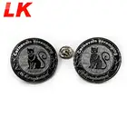 Wholesale custom enamel round metal suits badge lapel pins