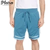 custom activewear men gym basketball mesh fabric shorts with pocket