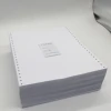 Premium 2 Ply Carbonless Continuous Printing Computer Paper Sheet for Wire Printers 1000 sheets per carton