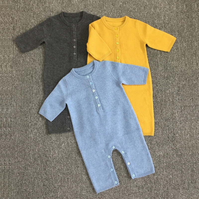 100% Cashmere Winter Baby Knitted Romper Baby Plain Romper, White;pink;ginger;charcoal;blue
100% Cashmere Winter Baby Knitted Romper Baby Plain Romper, White;pink;ginger;charcoal;blue
