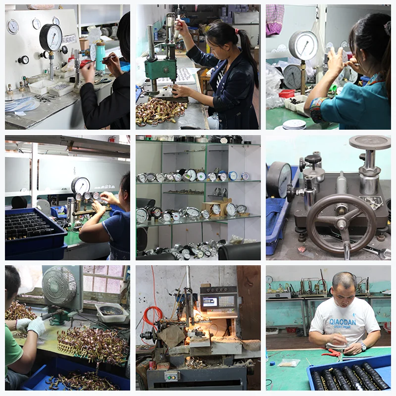 Production of pressure meter 5