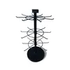 Jewelry Display Stand Rotating Revolving 3 Tier Metal Earring Display Stand