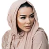 Hot new women rayon stole maxi pur color scarves shawls crinkle 100% rayon scarf 180*100cm