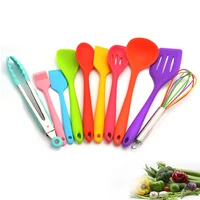 

Utensils New Products Design Kitchen Accessories Cookware Sets Cooking Utensils Color Food Grade Silicone Kitchenware Set Of 10