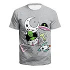 OEM custom made 3d print sublimation t shirt for men/women
