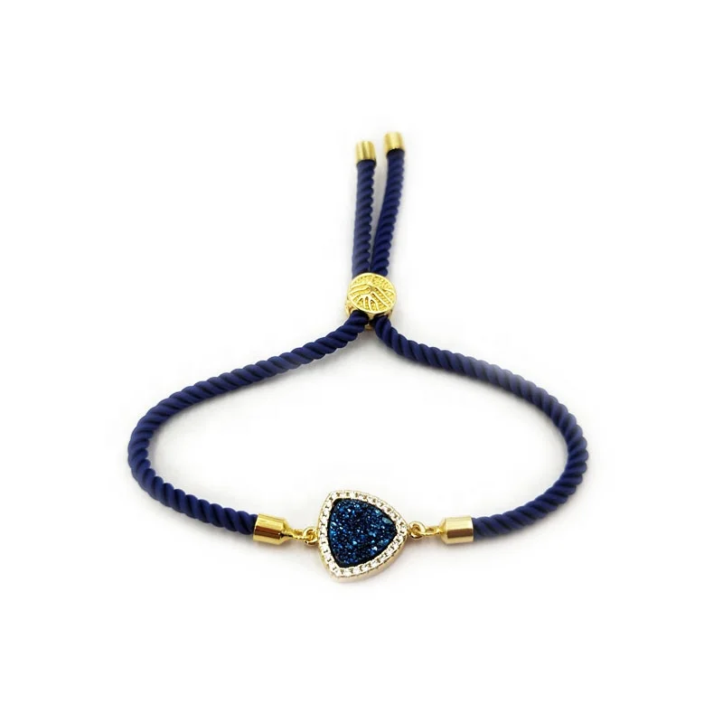 Newest stock 18K gold natural druzy blue bracelet fashion adjustable design women charm leather bangle bracelet, Blue colors
Newest stock 18K gold natural druzy blue bracelet fashion adjustable design women charm leather bangle bracelet, Blue colors