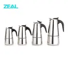 Zeal stainless steel espresso pod coffee maker